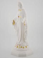 Statue Religieuse Vierge Marie sur Socle 21cm