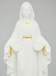 Statue Religieuse Vierge Marie sur Socle 35cm
