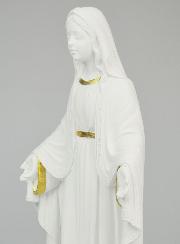 Statue Religieuse Vierge Marie sur Socle 35cm