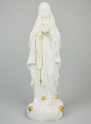 Statue Religieuse Notre Dame de Lourdes - 30cm