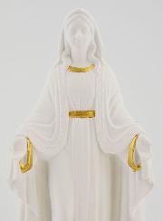 Statue Religieuse Vierge Marie sur Socle - 15cm