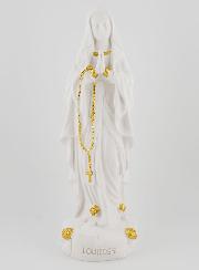 Statue Religieuse Notre Dame de Lourdes - 15cm