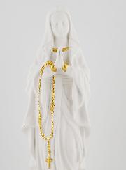 Statue Religieuse Notre Dame de Lourdes - 15cm