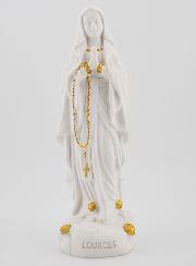 Statue Religieuse Vierge Marie de Lourdes - 15cm
