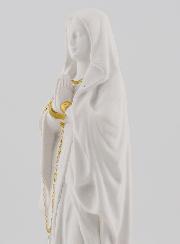 Statue Religieuse Vierge Marie de Lourdes - 15cm