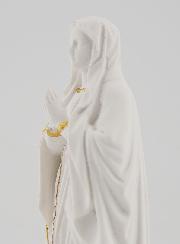 Statue Religieuse Vierge Marie de Lourdes - 12cm