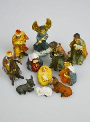 Crèche de Noël 11 Santons - 5cm