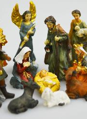 Crèche de Noël 11 Santons - 5cm