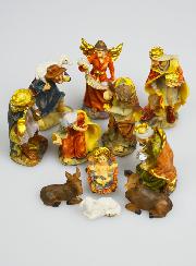 Crèche de Noël 11 Santons - 5cm