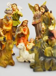 Crèche de Noël 11 Santons - 5cm