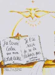 Carte de Confirmation - Cantique des Cantiques