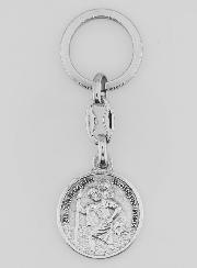 Porte-Clés de Saint Christophe Double Face