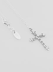 Collier Religieux & Croix Royale - Argent 925/1000