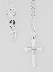 Collier Religieux & Croix Orthodoxe - Argent 925/1000