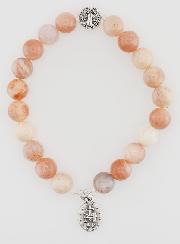 Bracelet Religieux en Pierre Naturelle du Soleil - Miraculeuse & St Benoît
