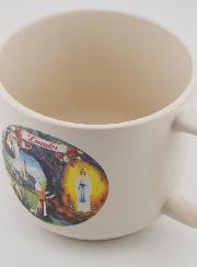 Souvenir de Lourdes - Tasse Basilique et Apparitions de Lourdes 350ml