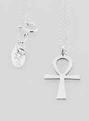 Collier Religieux & Croix Egyptienne - Argent 925/1000