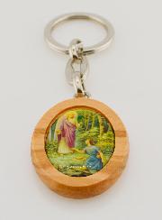 Porte-clés en Bois d'Olivier - Saint Raphaël