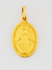 Médaille Miraculeuse Dorée 18mm