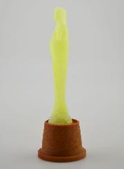 Statue Notre Dame de Lourdes Fluo Lumineuse - 6 cm