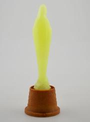 Statue Notre Dame de Lourdes Fluo Lumineuse - 6 cm