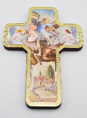 Icône Saint Michel Archange - Croix 18cm