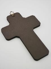 Icône Vierge à l'Enfant - Croix 18cm