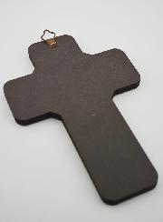 Croix Icône en Bois Saint Esprit - 18cm
