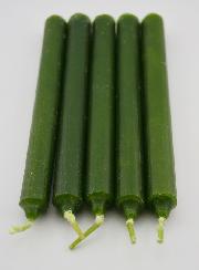 Bougies Teintées Masse Saint Joseph 14cm - Lot de 5