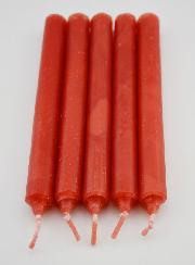 Bougies Teintées Masse Saint Michel Archange 14cm - Lot de 5