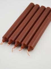 Bougies Teintées Masse Saint Benoit 14cm - Lot de 5