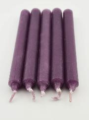 Bougies Teintées Masse Sacré Coeur de Jésus 14cm - Lot de 5