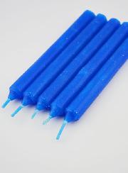 Bougies Teintées Masse Vierge Miraculeuse 14cm - Lot de 5