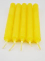 Bougies Teintées Masse Saint Esprit 14cm - Lot de 5