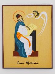 Icône Cadre Prénom Saint Matthieu - Artisanat Monastique