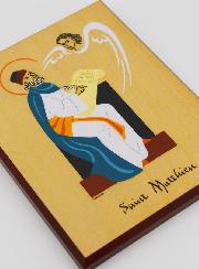 Icône Cadre Prénom Saint Matthieu - Artisanat Monastique