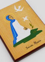 Icône Cadre Prénom Sainte Marie - Artisanat Monastique