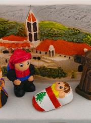 Crèche de Noël du Monde - Nativité Liban