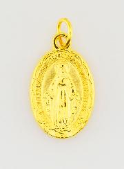 Médaille Miraculeuse Festonnée 20mm - Prière en Français