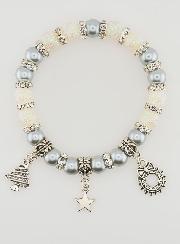 Bracelet Religieux de l'Avent Blanc