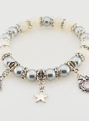 Bracelet Religieux de l'Avent Blanc