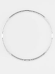 Bracelet Jonc en Argent Massif Rhodié - 54mm