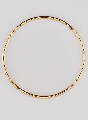 Bracelet Jonc en Plaqué Or - 54mm