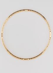Bracelet Jonc en Plaqué Or - 62mm