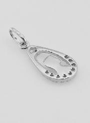 Médaille Vierge Marie Goutte Ajourée - 24mm