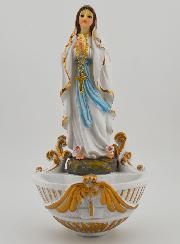 Bénitier de Notre Dame de Lourdes - 16cm
