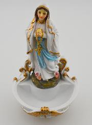 Bénitier de Notre Dame de Lourdes - 16cm