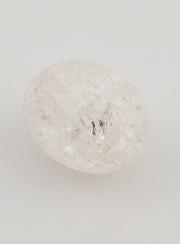 Pierre Roulée de Cristal de Roche Craquelé - 3cm