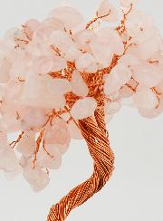 Arbre de Vie Quartz Rose & Améthyste - 12cm