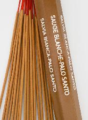 Encens en Bâtonnets Sauge Blanche & Palo Santo 20g - Sans Charbon